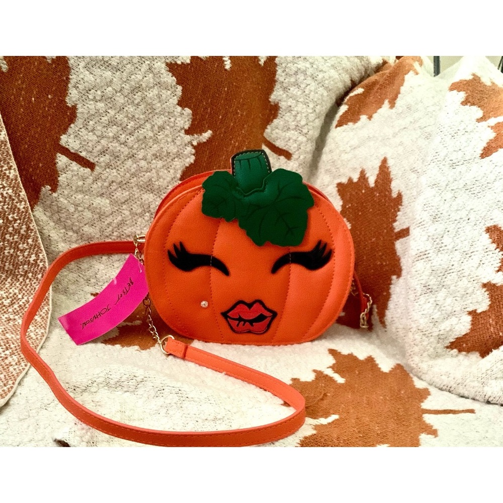 Betsey Johnson Pumpkin Handbag